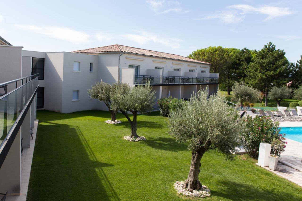 Le Domaine Des Oliviers Hotel Pierrelatte Bagian luar foto